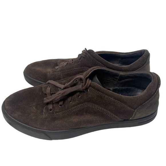 UGG Other - UGG Men's Dark Brown Suede Lace Up Casual Sneaker Size 9